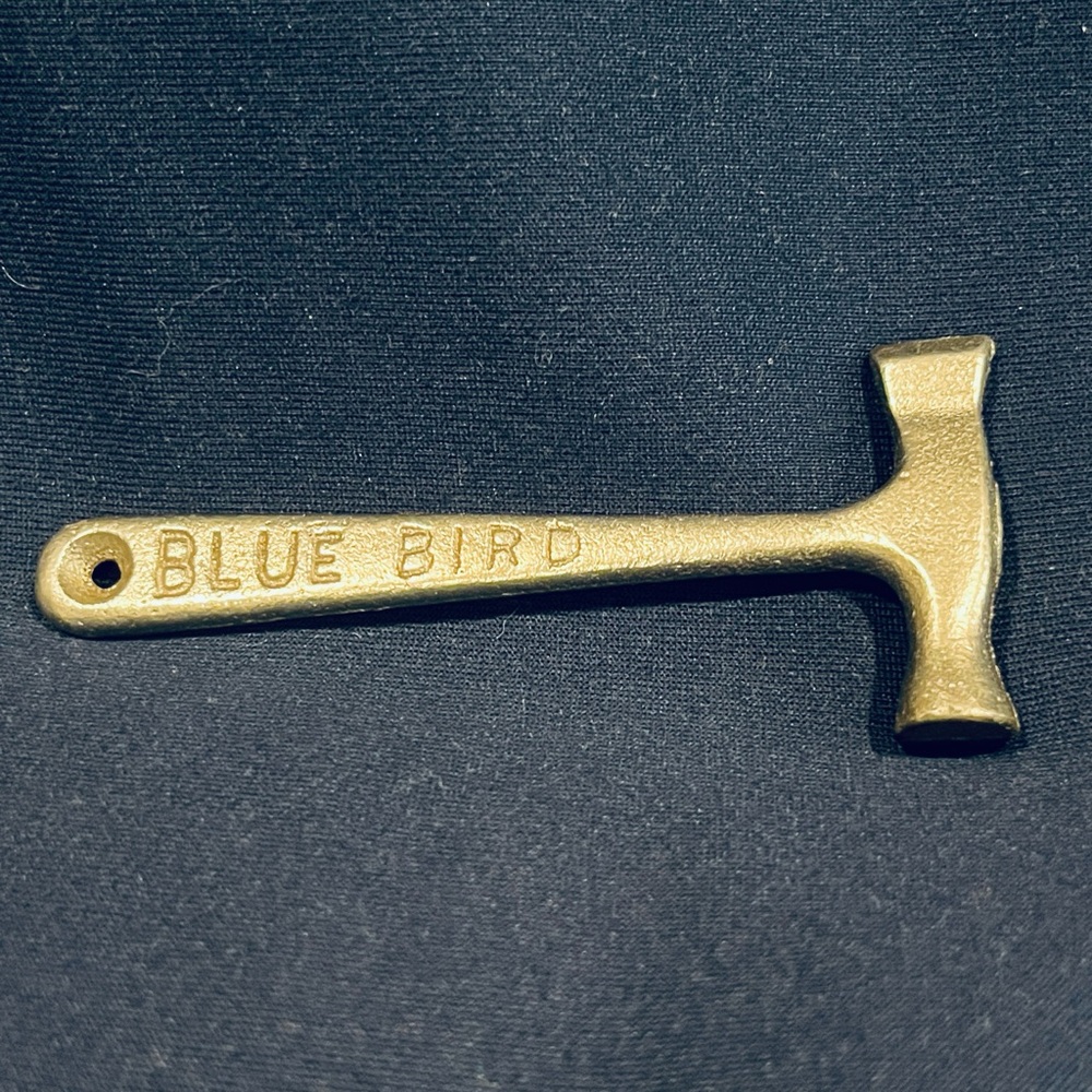 Vintage Blue Bird Toffee Candy Breaking Hammer 4"